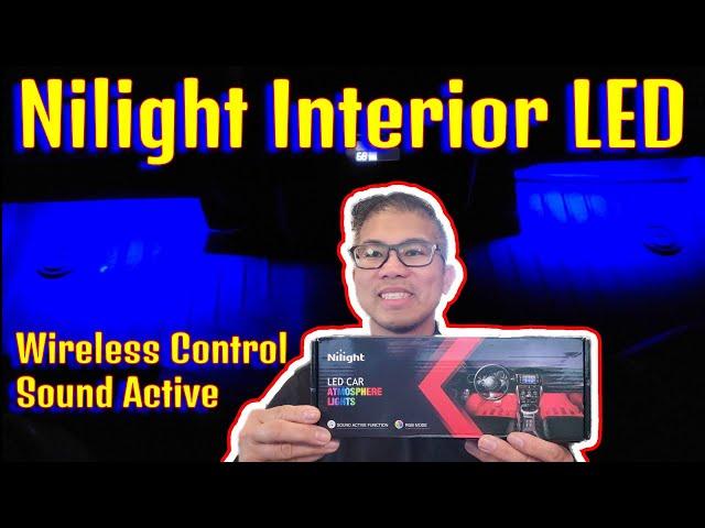 How to install Nilight LED Atmosphere Lights