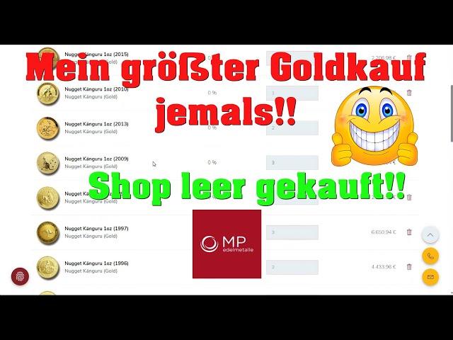 ALL IN Goldkauf bei MP Edelmetalle!! Gold Münzen Perth Mint Onlinekauf Kangaroo Nugget Känguru