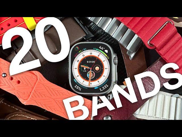 20 Apple Watch ULTRA 3rd Party Bands You Need to Know About!