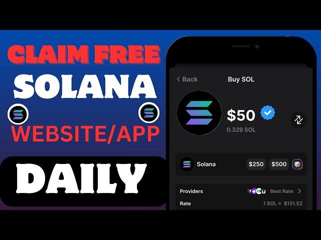 Claim Free 0.02117 SOL To Trust Wallet • Free Solana Mining Site Without Investment 2024/2025