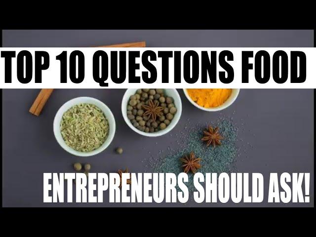 How to Start a Food business | Selling Food | 10 Things to know | Tutorial Step by Step