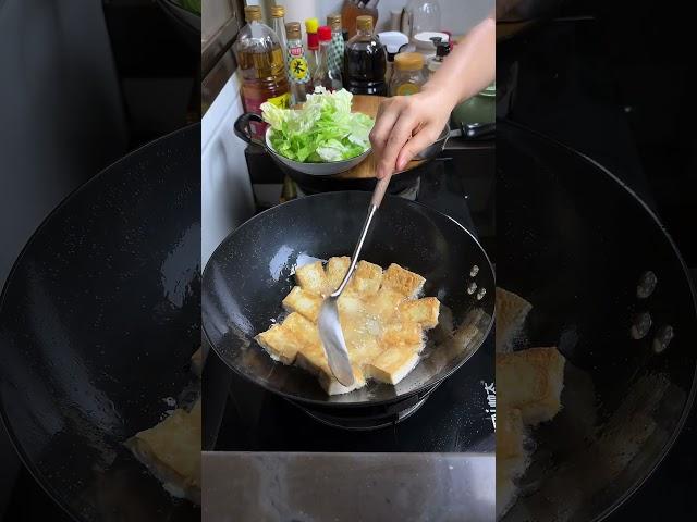 从小吃到大的一道菜，简单美味 好下饭白菜烧豆腐家常菜