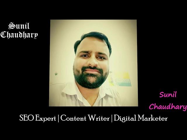 Sunil Chaudhary Best SEO Expert India World JustBaazaar