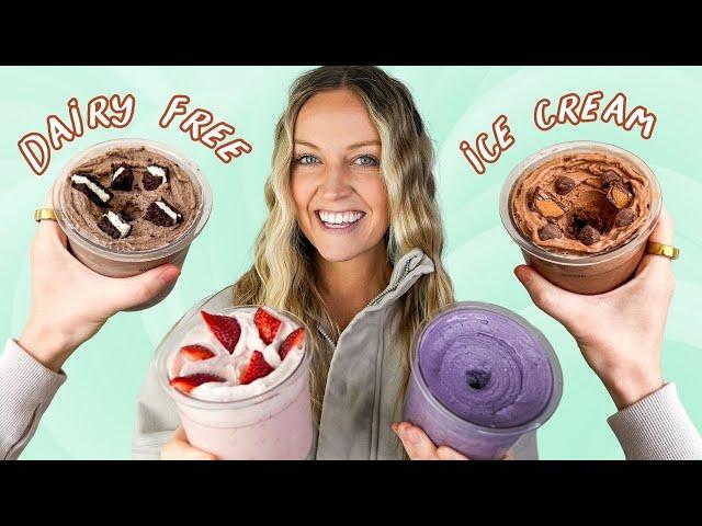 DAIRY FREE Ninja Creami Ice Cream Recipes 