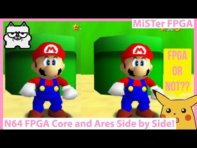 MiSTer FPGA N64 Core Updates! FPGA vs Ares Emulator! Nintendo 64 Emulation Compared