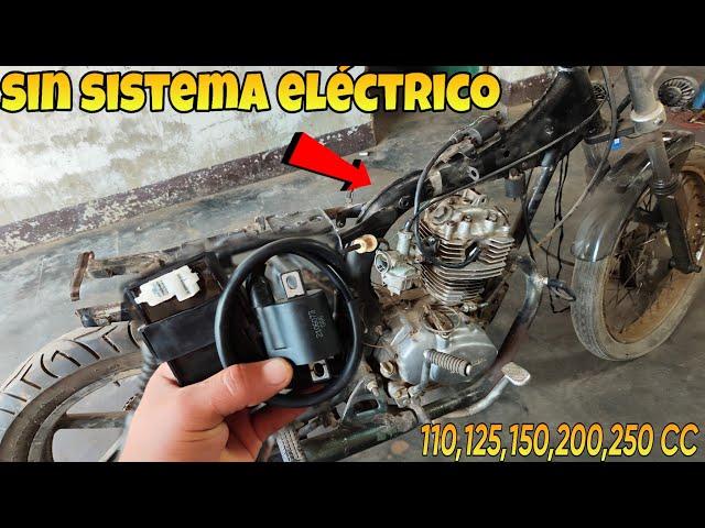 COMO ENCENDER UNA MOTO SIN SISTEMA ELÉCTRICO ( MONOFÁSICA Y TRIFÁSICA ) SUPER FACIL Y RÁPIDO 