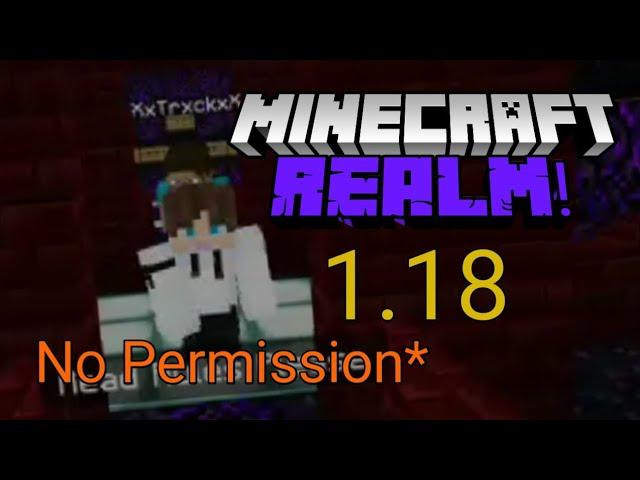 Join My *NEW* 1.18 Realm! No Permission|For Free | Top 5 Realms