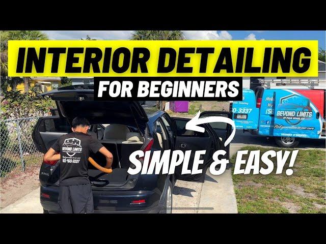 How To Clean and Detail Your Cars Interior - Detailing Beyond Limits