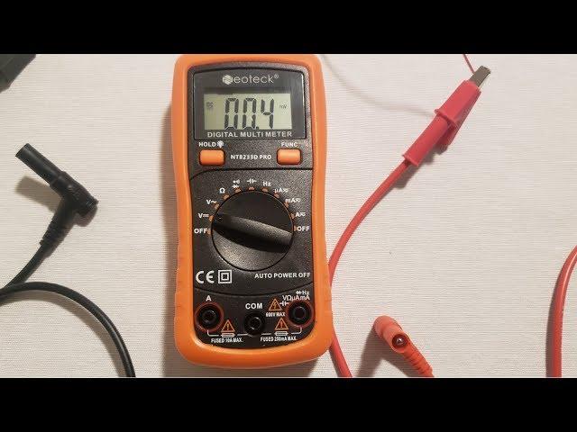 Intro to Multimeters - How To Measure Voltage, Current, Resistance, Capacitance, & Inductance