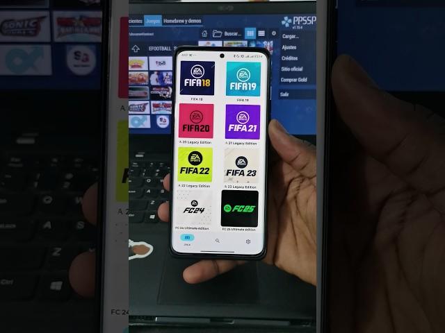 Play ALL FIFA Games on ANDROID & iOS! #fifa #fc24 #fcmobile #fc25 #smartphone #games #gameplay #fyp