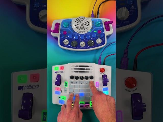Instantly connect you myTRACKS to a Blipblox using MIDI. Available at Blipblox.com. #synth
