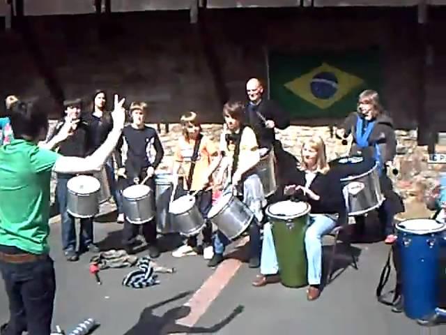 Core music hexham brazilian drumming workshop