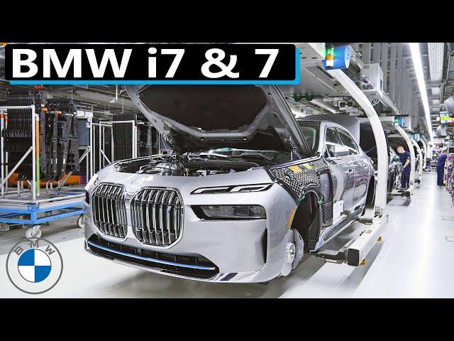 2023 BMW 7 Production - luxury car assembly -  German Factory