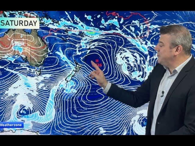 NZ's forecast through to Monday next week