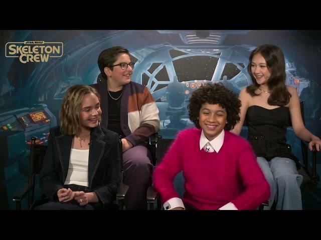 Skeleton Crew: Ravi Cabot-Conyers, Ryan Kiera Armstrong, Kyriana Kratter, Robert Smith Interview