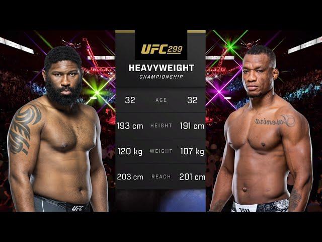 Curtis Blaydes vs Jailton Almeida Full Fight - UFC 299
