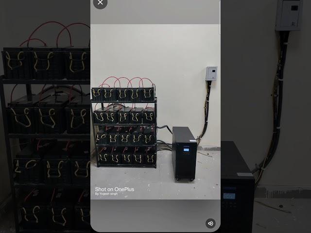 luminous and APC ups installation #multiple #luminous #apc#ups #viral