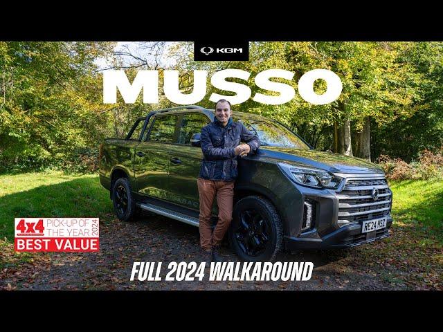 NEW KGM Musso Walkaround | Best value pick-up truck?