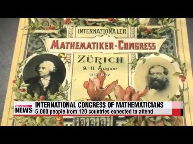 International Congress of Mathematicians opens in Seoul