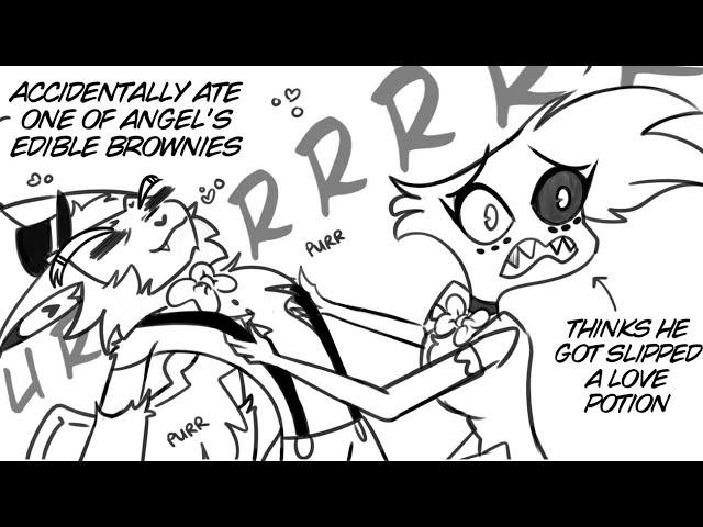 Husk is is ZOOTED! - Hazbin Hotel comic dub