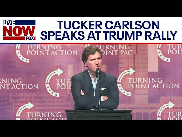 Tucker Carlson delivers remarks at Trump rally in GA  | LiveNOW from FOX