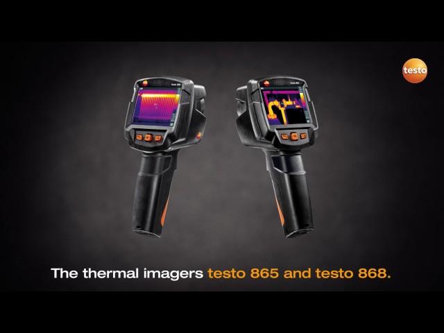 testo 865 & testo 868 Thermal Imagers