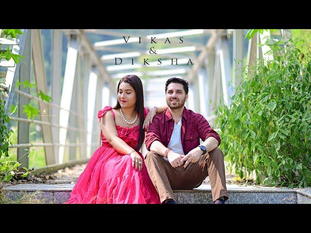 Pre Wedding Shoot | Vikas + Diksha | Shiv Shakti Om Sai Digital Studio Chinore | 7006452942