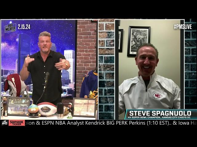 Patrick Mahomes is a team guy, he's all about winning! - Steve Spagnuolo | The Pat McAfee Show