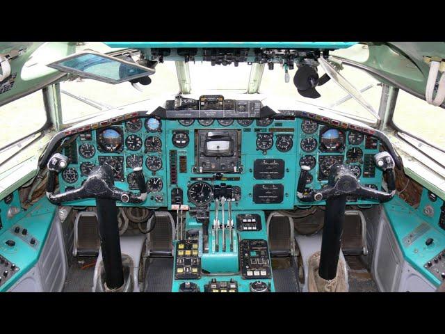 MALEV Tupolev Tu-154 Cockpit Views | Cockpit & Cabin Tour | Budapest Aeropark [4K]