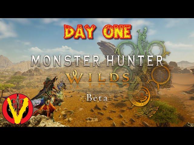 Grim & Vash Play (Monster Hunter Wilds BETA [Day ONE])