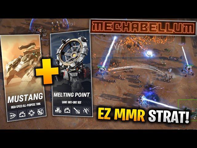 2k MMR Giant Strategy for EASY WINS? (Melting Point Combo) - Mechabellum Guide