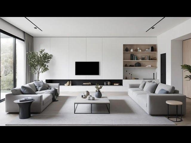 Minimalist Living Room Design, Top Strategies for Elegance and Comfort