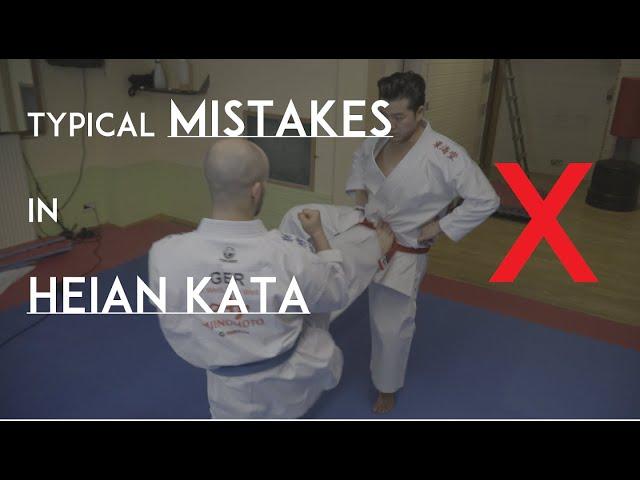 common mistakes in HEIAN KATA an how to AVOID  them - TEAM KI