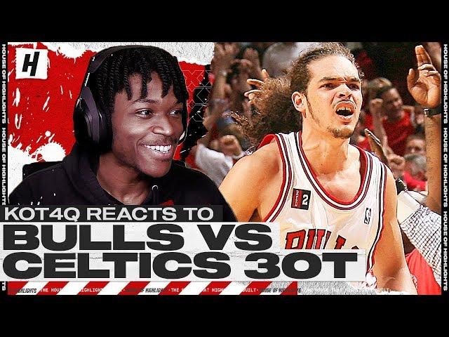 KOT4Q Reacts to Bulls vs Celtics 3OT Thriller from 2009 NBA Playoffs!