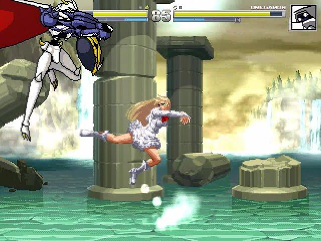 Lili vs Omegamon(Omnimon)