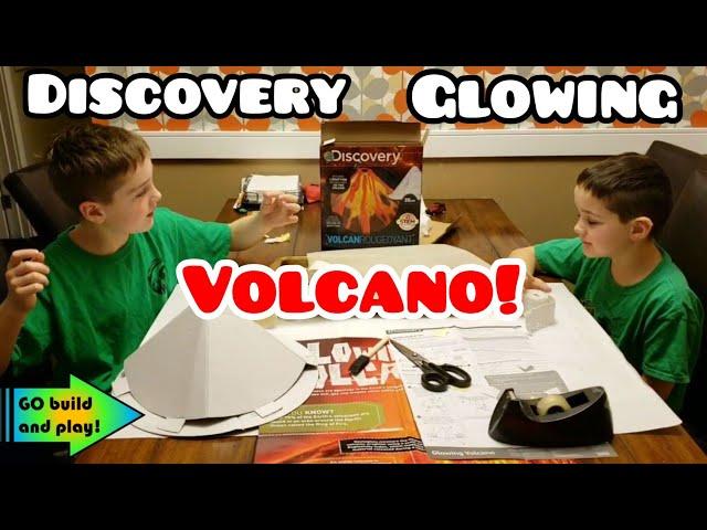 Discovery Glowing Volcano Build and Review!