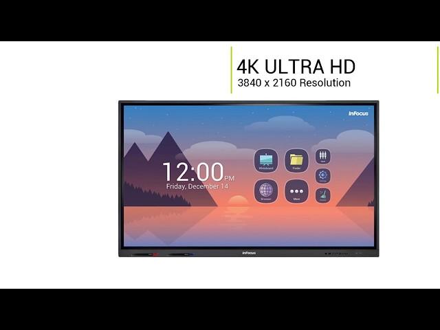 InFocus JTouch INF7540e 75" LED Interactive display at OfficeWonderland