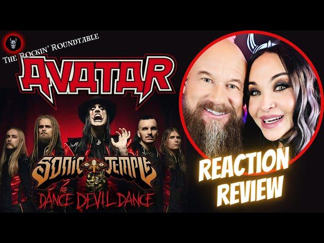 Metal couple REACTS and REVIEWS - AVATAR - Dance Devil Dance (Live From Sonic Temple)