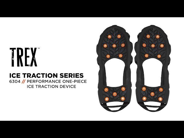 Ergodyne 6304 Ice Cleats Feature a Full Coverage Step-In Design with 12 Rugged Carbon Steel Studs