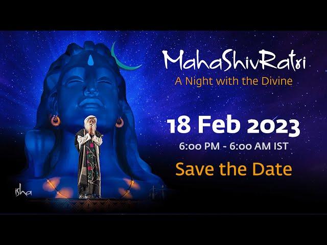 Mahashivratri With Sadhguru | Live From Isha Yoga Centre | Adiyogi | Sadhguru Mahashivratri 2023