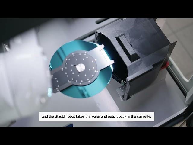 Contactless, Particle-Free, and Highly Precise - Stäubli SCR Robots Revolutionize Wafer Handling