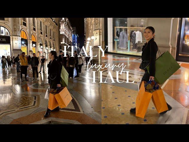 ITALY LUXURY HAUL 2022 | Everything you need to know | Price Comparisons, Vat Refund, etc.