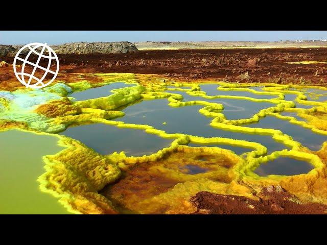 The Unearthly Scenery of Dallol, Danakil Depression, Ethiopia  [Amazing Places]