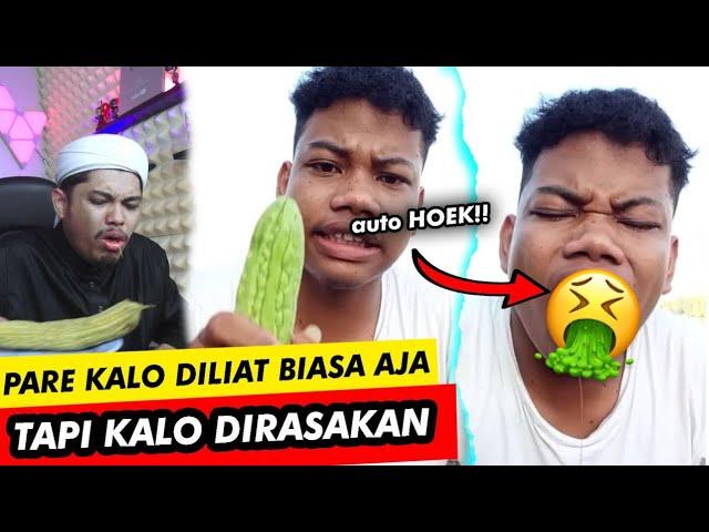 AL RIZKY KENAK MENTAL DI CHALLANGE MAKAN PAREReaction TikTok