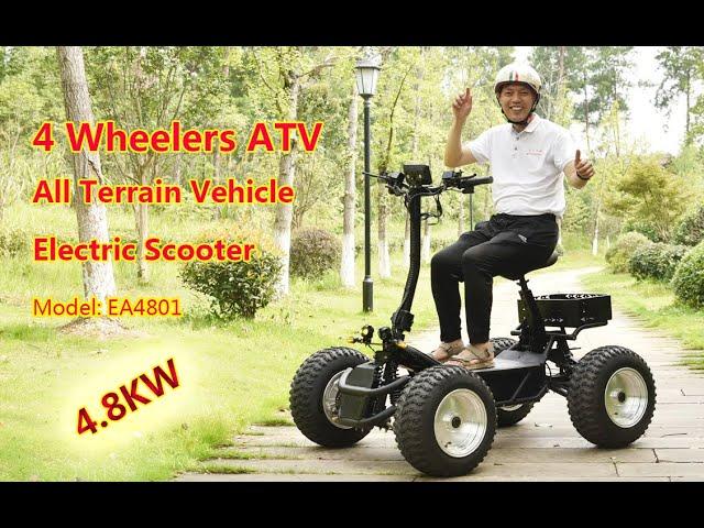 4WD Off Road Scooter 4 Wheel All Terrain Scooters 4x4 EA4801