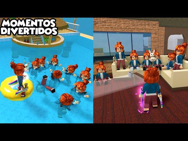 MURDER MISTERY adivina la BACON Noobsita (MOMENTOS DIVERTIDOS) quien es la PeloTocina MM2 Roblox