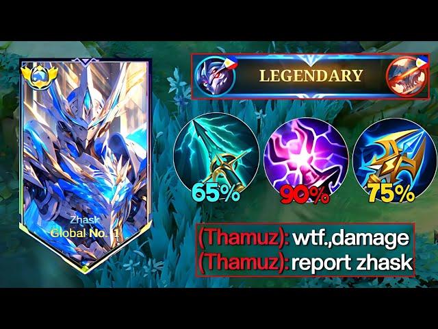 SUPREME ZHASK BEST MULTIPLE DAMAGE BUILD THAT CAN ONE SHOT ENEMIES!(INSANE DAMAGE) Must Try