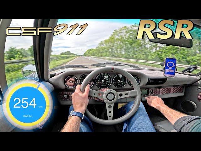 This OLD PORSCHE 911 is the COOLEST CAR on the UNLIMITED AUTOBAHN!