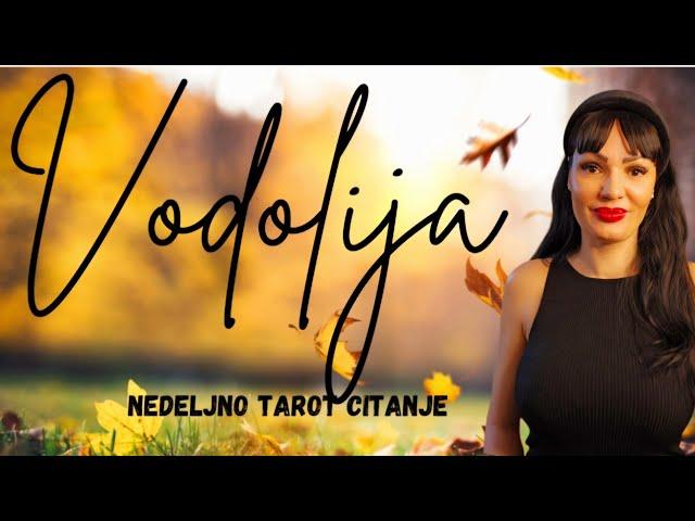 VODOLIJA Da, postoji resenje i za to!!!⭐️ 7.10.-13.10. nedeljno tarot citanje