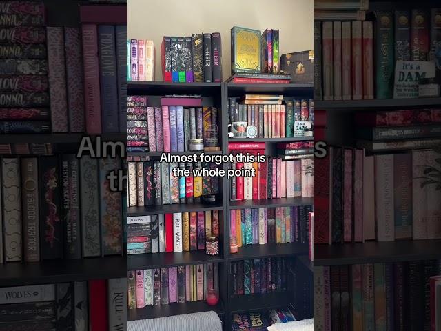 Just love my pretty bookshelf  #booktok #bookshelf #booktube #books #book